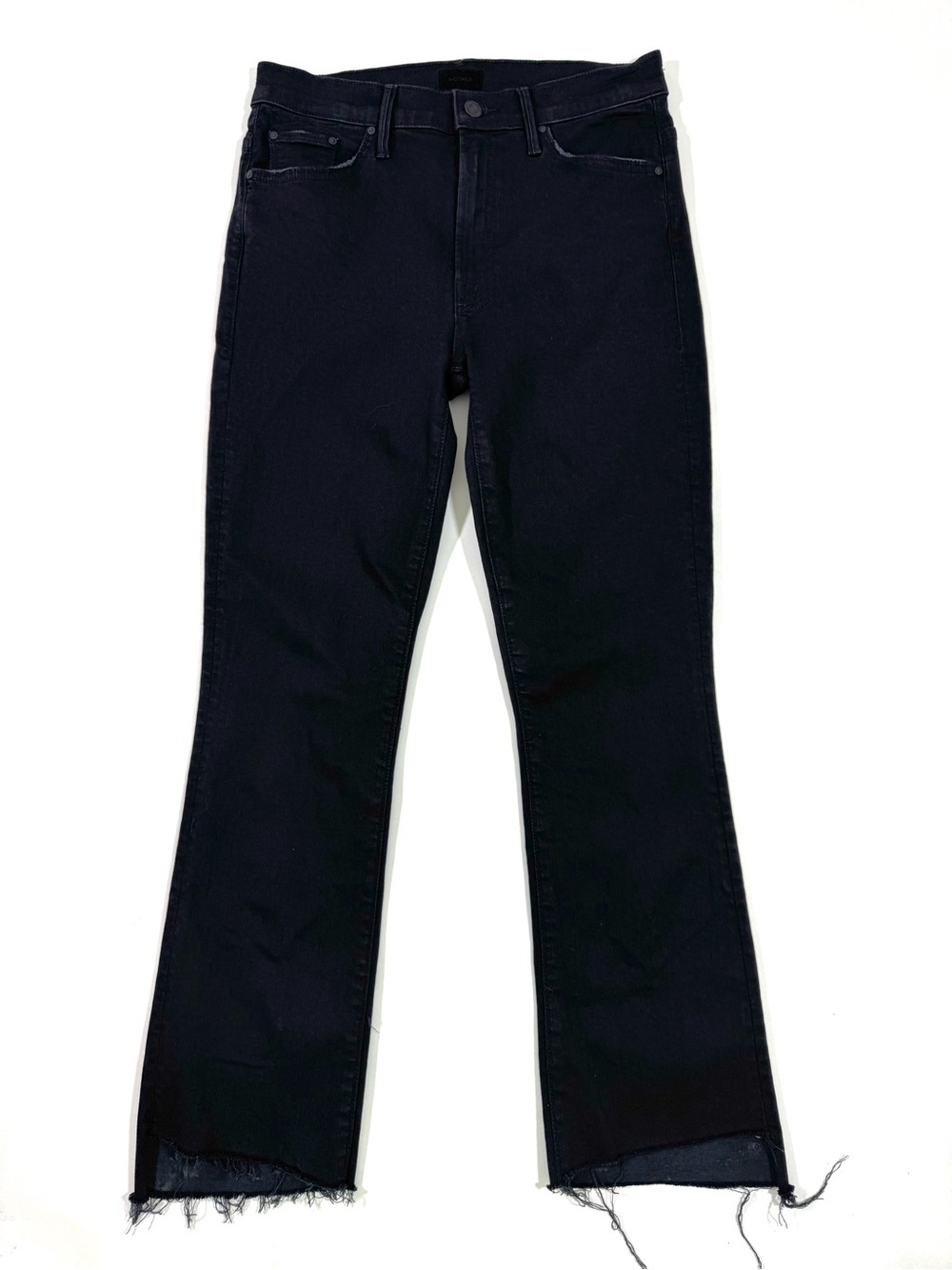 Mother Jeans The Insider Crop Step Fray Not Guilty
